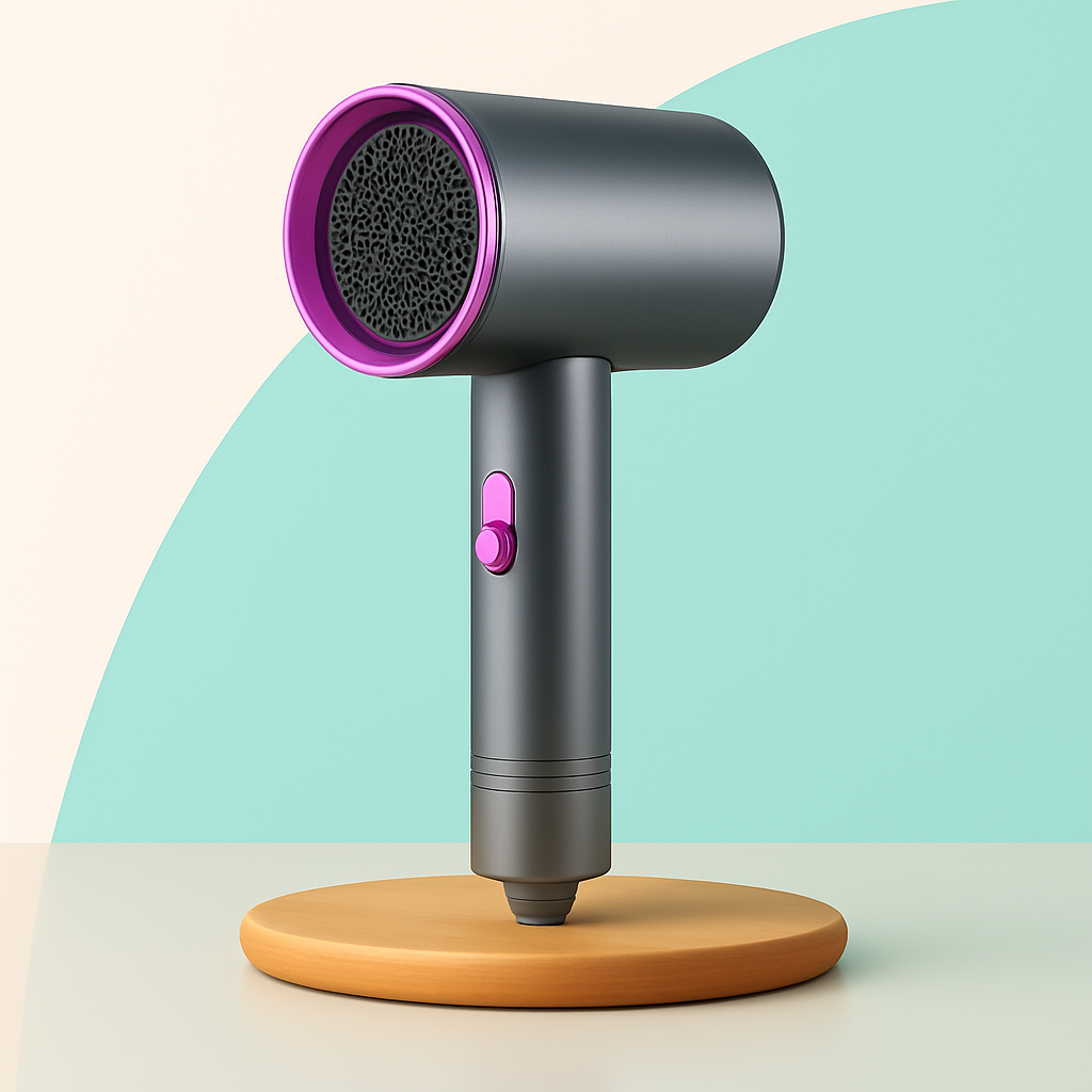 Secador Iónico Profesional con Tecnología de Luz Azul