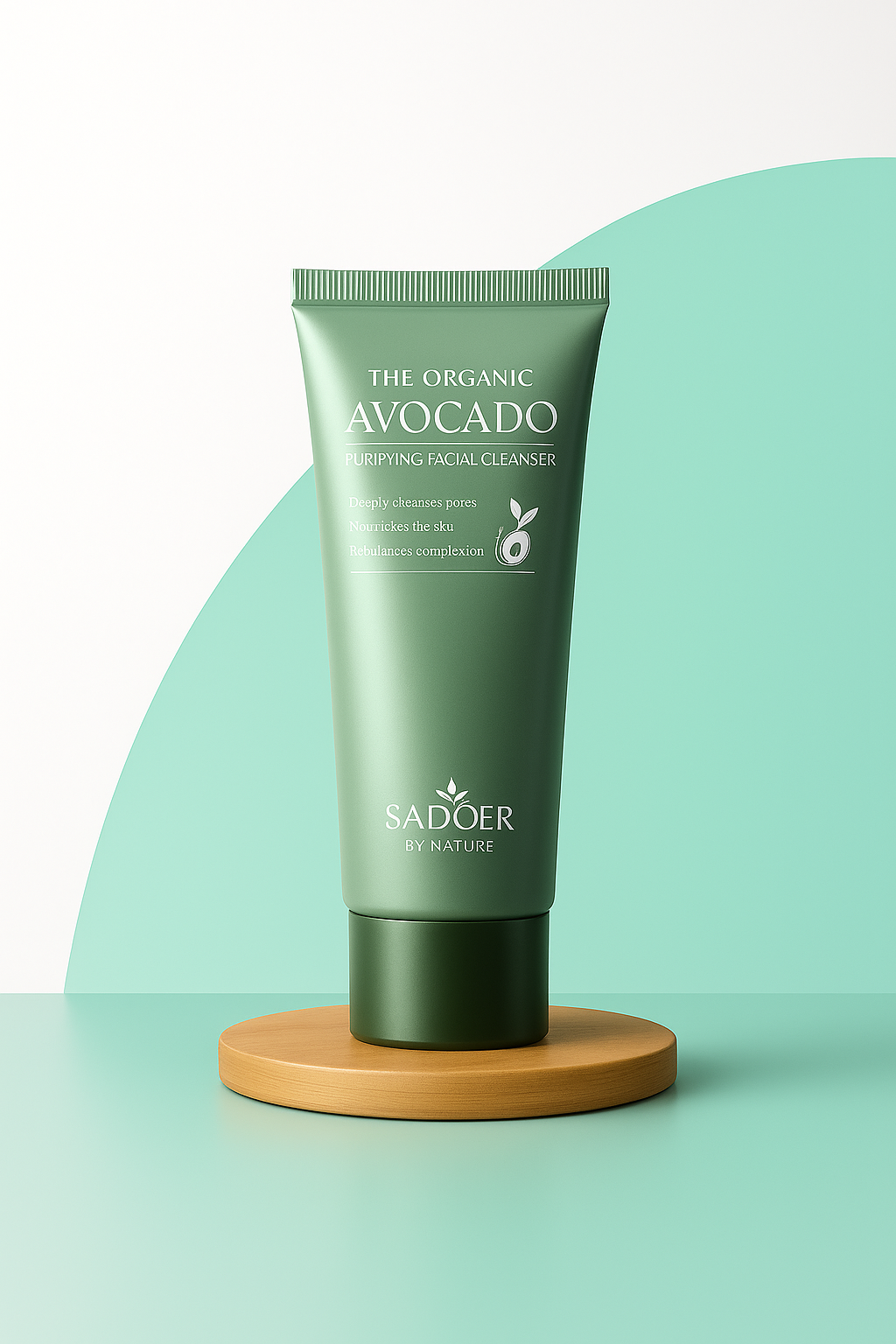 Limpiador Facial Orgánico de Aguacate Purificante