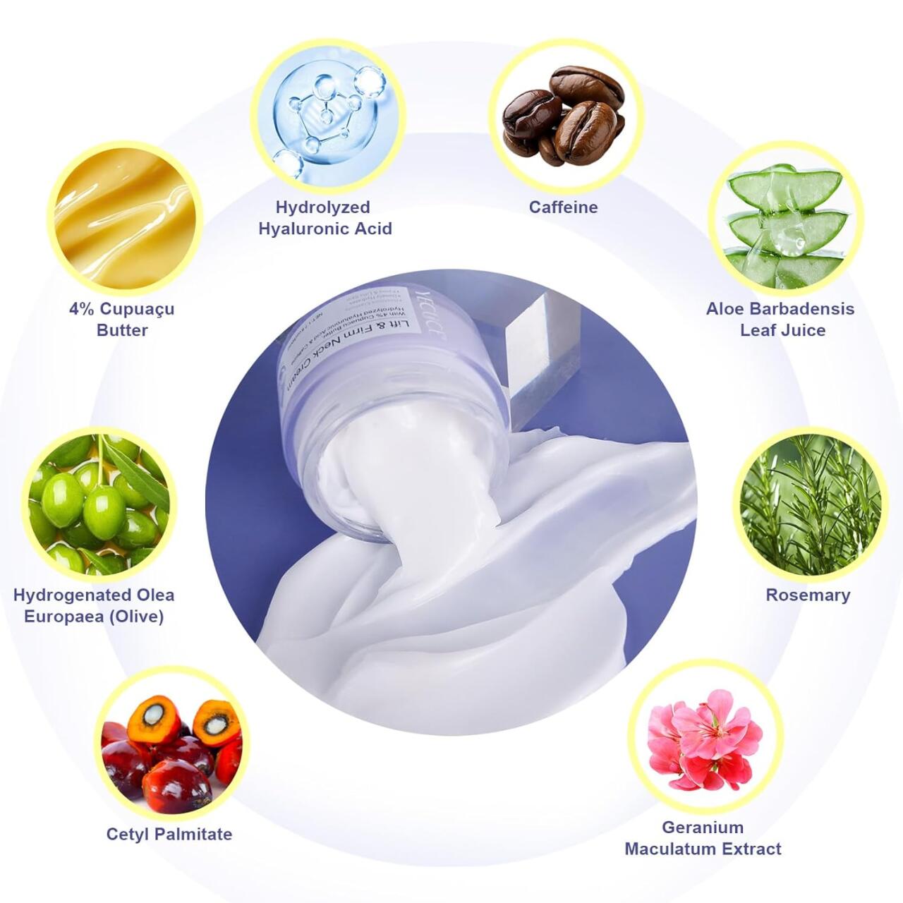 Creme Antienvelhecimento para pescoço e decote