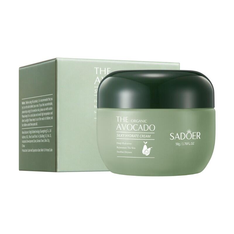 Crema Hidratante Sedosa de Aguacate Orgânico
