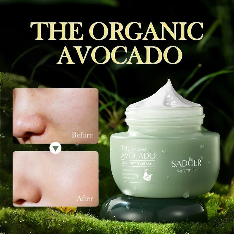 Crema Hidratante Sedosa de Aguacate Orgânico