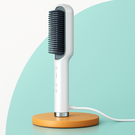 Cepillo Peine Alisador Eléctrico – Liso Perfeito em Minutos 