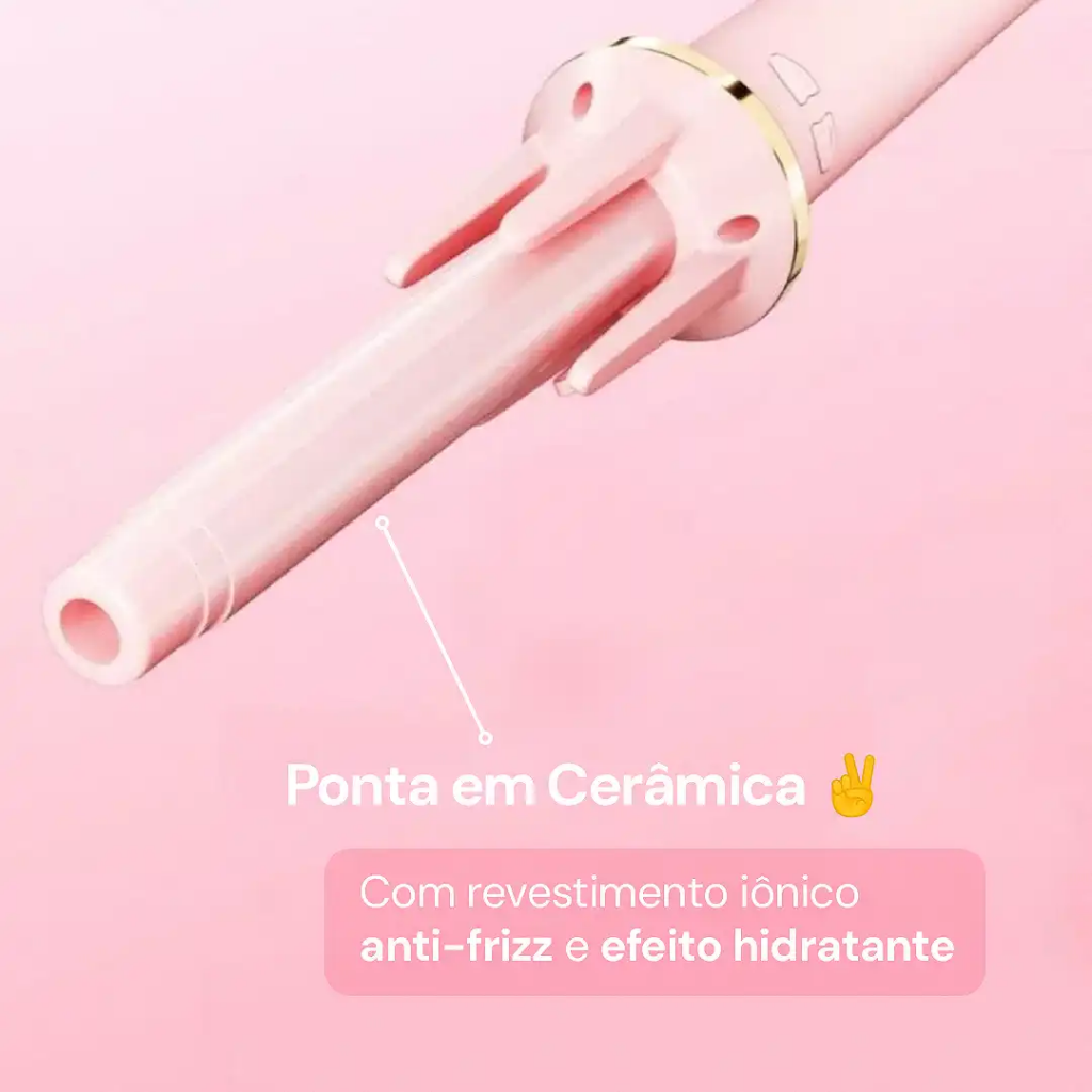 Modelador 360° MAGIC Babyliss Bivolt  - Cachos Definidos em até 5 Minutos