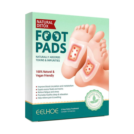 FootPads – Adesivo Detox para Pés - Elimina Toxinas, Diminui o Inchaço e Auxilia no Emagrecimento