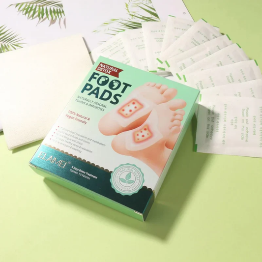 FootPads – Adesivo Detox para Pés - Elimina Toxinas, Diminui o Inchaço e Auxilia no Emagrecimento