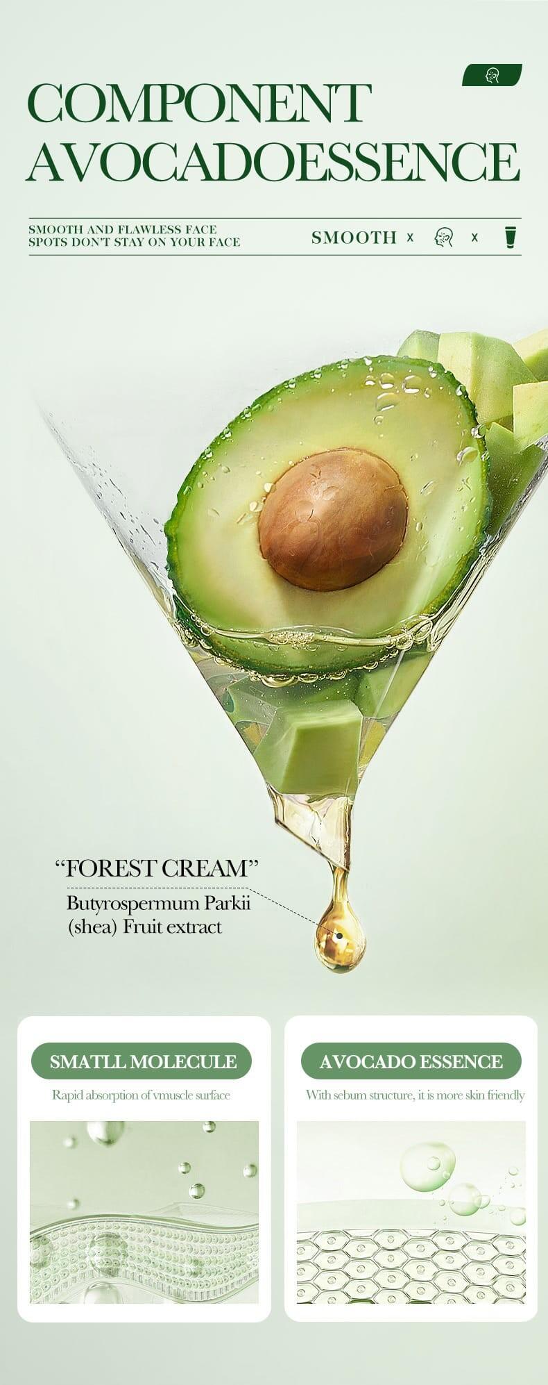 Limpiador Facial Orgânico de Aguacate Purificante 